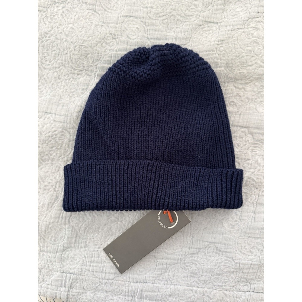 Far Afield Derby Watch Cap Beanie Navy Blue Carbon NWT